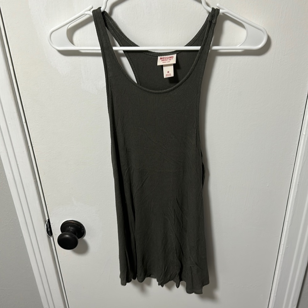 Mossimo green Comfy Tank Size M